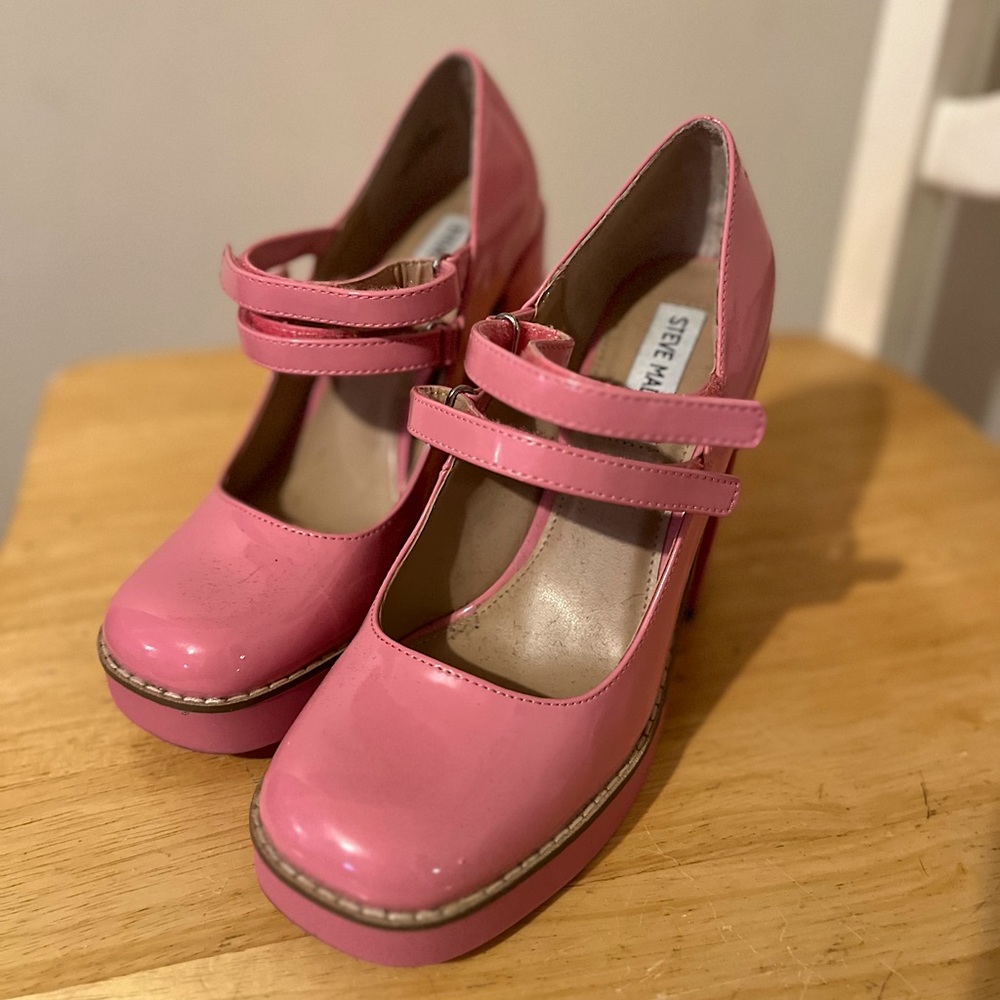 Steve Madden Twice Pump Pink Size 7.5